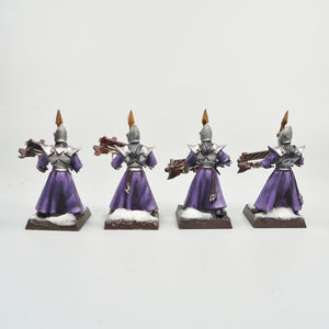 Dark Elves Crossbows x4 Painted - Warhammer Age Of Sigmar Army Fantasy Old World