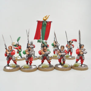 Empire Greatswords x10 Painted - Warhammer Fantasy - Age Of Sigmar - Old World