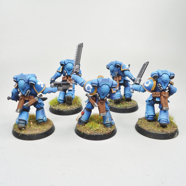 Ultramarines Assault Intercessors x5 Painted - Warhammer 40k - Space Marines -GW
