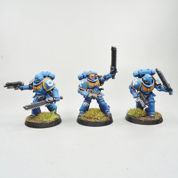 Ultramarines Assault Intercessors x5 Painted - Warhammer 40k - Space Marines -GW