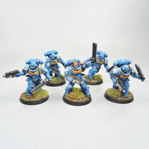 Ultramarines Assault Intercessors x5 Painted - Warhammer 40k - Space Marines -GW