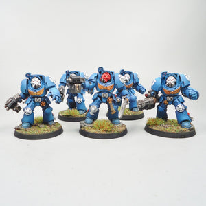 Ultramarines Primaris Terminators x5 Painted - Warhammer 40k - Space Marines
