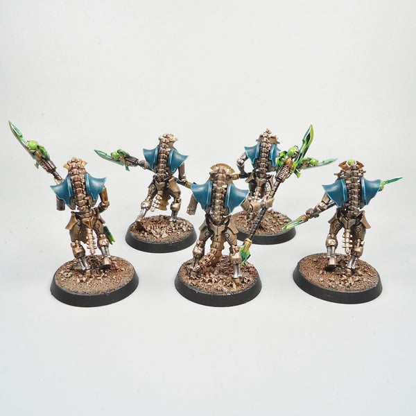 Necron Lychguard x5 Painted And Based - Necrons - Warhammer 40k - GW - 40,000