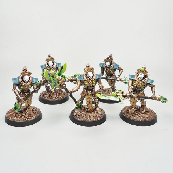 Necron Lychguard x5 Painted And Based - Necrons - Warhammer 40k - GW - 40,000