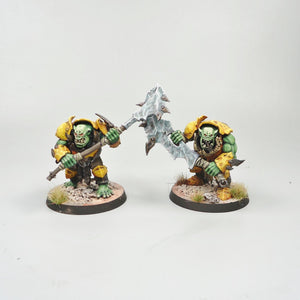 Orruk Ironjawz Brutes x5 Painted - Warhammer - Age of Sigmar - Orcs