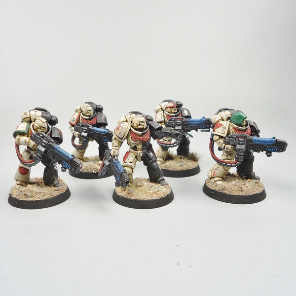 Dark Angels Hellblasters x5 Painted - Warhammer 40k - Space Marines - 40,000 -GW