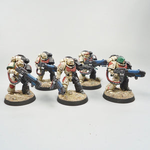 Dark Angels Hellblasters x5 Painted - Warhammer 40k - Space Marines - 40,000 -GW