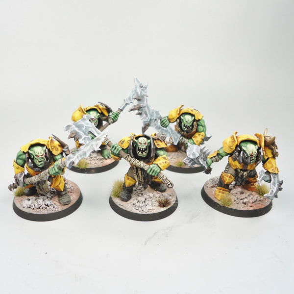 Orruk Ironjawz Brutes x5 Painted - Warhammer - Age of Sigmar - Orcs
