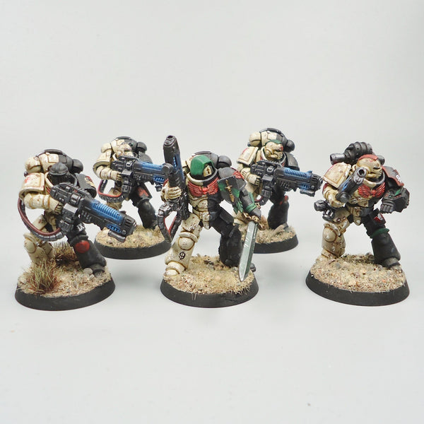 Dark Angels Hellblasters x5 Painted - Warhammer 40k - Space Marines - 40,000