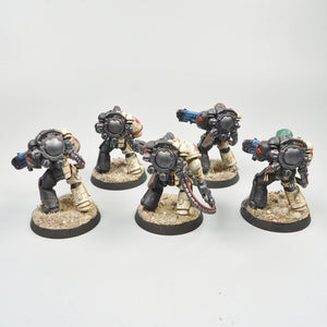 Dark Angels Hellblasters x5 Painted - Warhammer 40k - Space Marines - 40,000 -GW