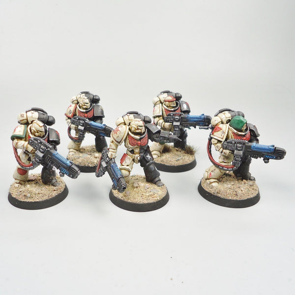 Dark Angels Hellblasters x5 Painted - Warhammer 40k - Space Marines - 40,000 -GW