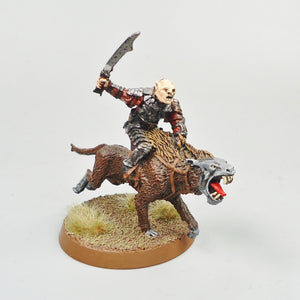 Gothmog On Warg Painted and Based - LOTR - Warhammer - Lord Of The Rings