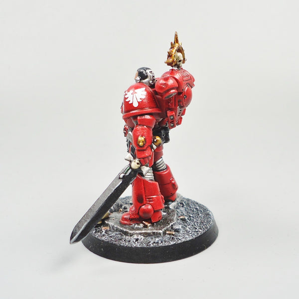 Blood Angels Lieutenant Painted - Warhammer 40k - Space Marines - GW - 40,000