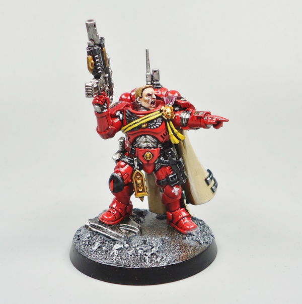 Blood Angels Phobos Captain Painted - Warhammer 40k - Space Marines - GW