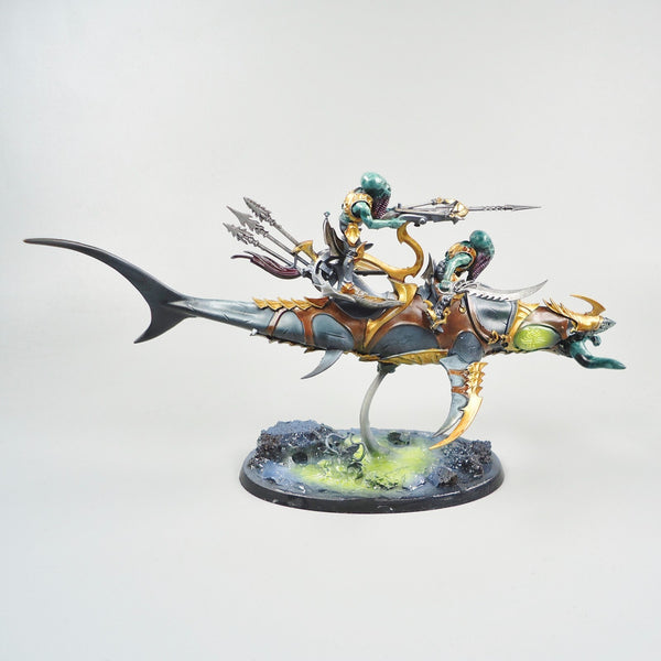 Idoneth Deepkin Converted Akhelian Allopex Painted - Warhammer Age Of Sigmar
