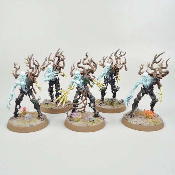 Warhammer - Age of Sigmar - Sylvaneth - Spite Revenants x5 Painted