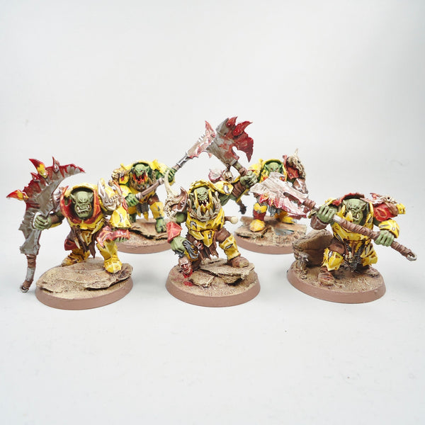 Orruk Ironjawz - Brutes x5 Painted - Warhammer Fantasy -  Age of Sigmar - GW