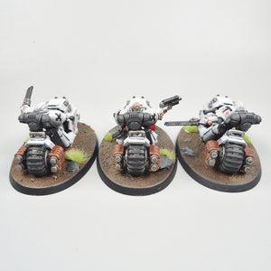 Storm Reapers Outriders x3 Painted - Warhammer 40k - Space Marines - Primaris