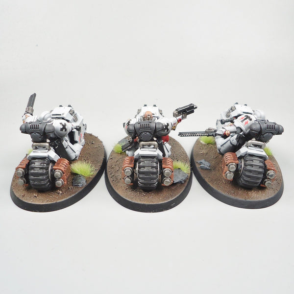 Storm Reapers Outriders x3 Painted - Warhammer 40k - Space Marines - Primaris