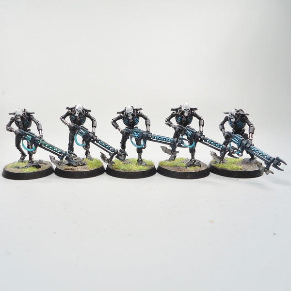 Necron Warriors x10 Painted And Based - Necrons - Warhammer 40k - GW - 40,000
