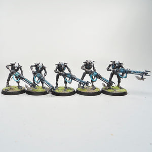 Necron Warriors x10 Painted And Based - Necrons - Warhammer 40k - GW - 40,000