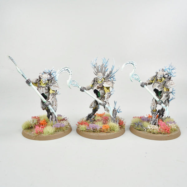 Warhammer - Age of Sigmar - Sylvaneth - Kurnoth Hunters x3 Painted