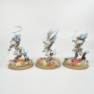 Warhammer - Age of Sigmar - Sylvaneth - Kurnoth Hunters x3 Painted