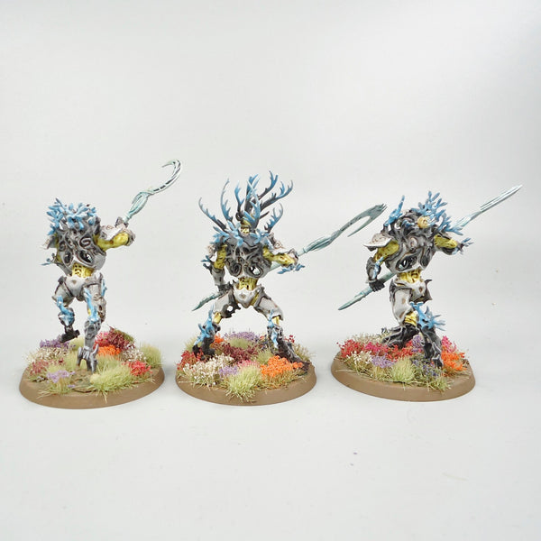 Warhammer - Age of Sigmar - Sylvaneth - Kurnoth Hunters x3 Painted