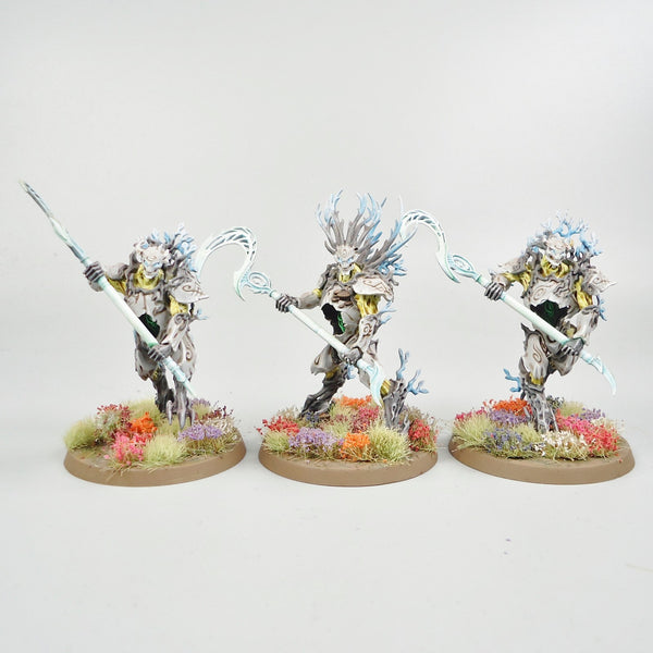 Warhammer - Age of Sigmar - Sylvaneth - Kurnoth Hunters x3 Painted
