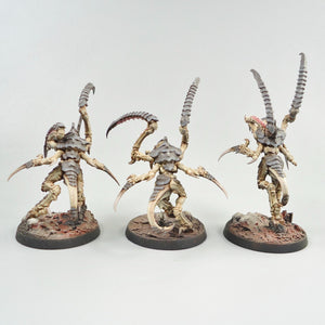 Von Ryan's Leapers x3 Painted And Based - Warhammer 40k - Tyranids - GW - 40,000