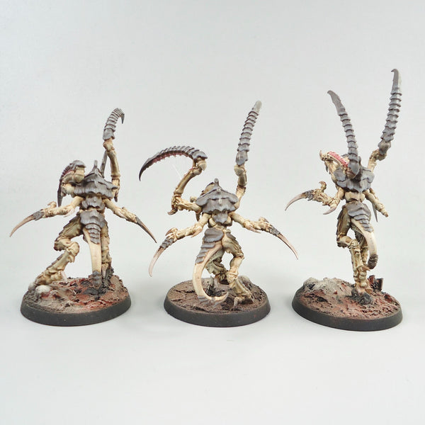 Von Ryan's Leapers x3 Painted And Based - Warhammer 40k - Tyranids - GW - 40,000