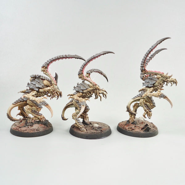 Von Ryan's Leapers x3 Painted And Based - Warhammer 40k - Tyranids - GW - 40,000