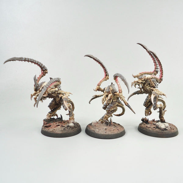 Von Ryan's Leapers x3 Painted And Based - Warhammer 40k - Tyranids - GW - 40,000