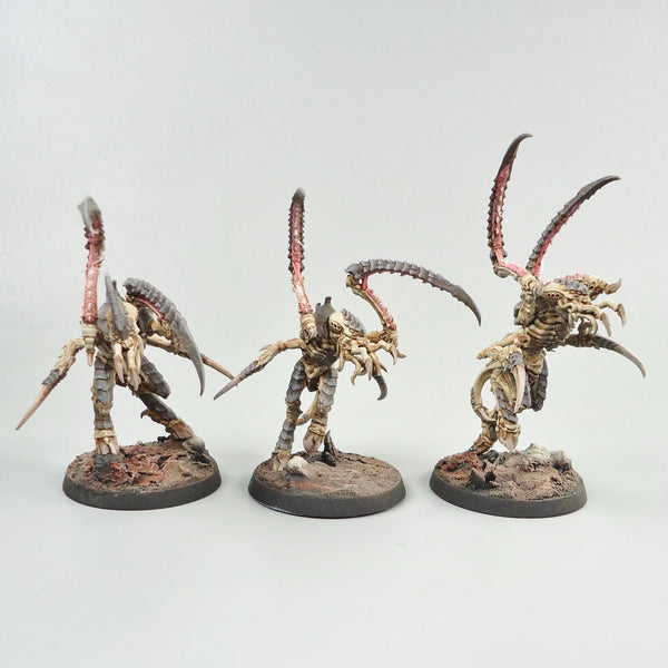 Von Ryan's Leapers x3 Painted And Based - Warhammer 40k - Tyranids - GW - 40,000