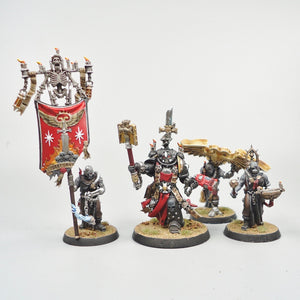 Black Templars Grimaldus & Retinue Painted - Warhammer 40k - Space Marines - GW