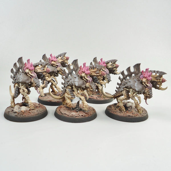 Barbgaunts x5 Painted And Based - Warhammer 40k - Tyranids - GW - 40,000
