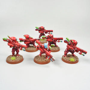 Tau Empire Troops x6 Painted and Based - Warhammer 40k - 40,000 - GW