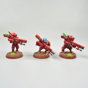 Tau Empire Troops x6 Painted and Based - Warhammer 40k - 40,000 - GW