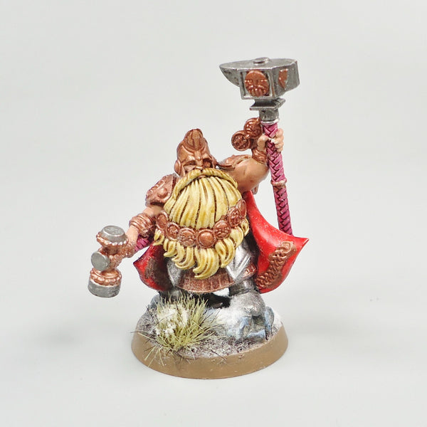 Dwarf Runelord Painted - Warhammer - Age Of Sigmar - Dwarf Cities Of Sigmar