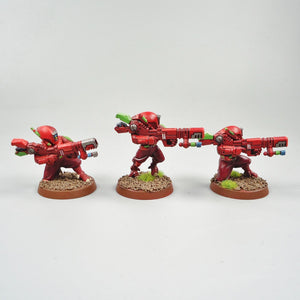 Tau Empire Troops x6 Painted and Based - Warhammer 40k - 40,000 - GW