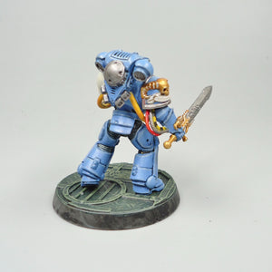 Imperial Fists Converted Librarian Painted - Warhammer 40k - Space Marines