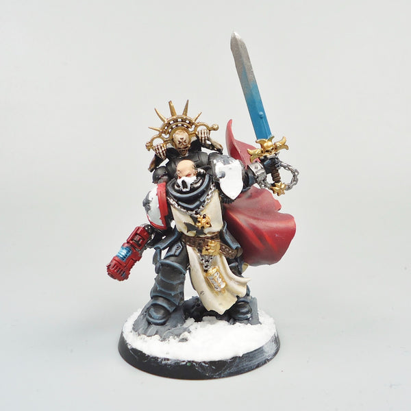 Warhammer 40k Army Space Marines Black Templars Marshal Painted