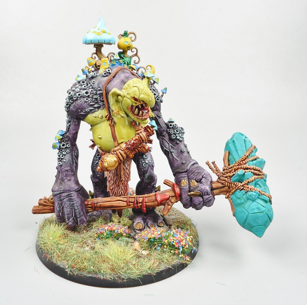 Dankhold Troggoth Painted - Warhammer Fantasy Age of Sigmar Orc Gloomspite Gitz