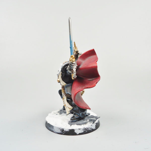 Warhammer 40k Army Space Marines Black Templars Marshal Painted