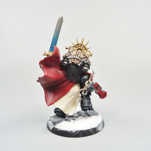 Warhammer 40k Army Space Marines Black Templars Marshal Painted