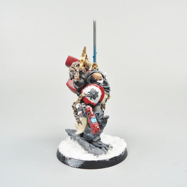 Warhammer 40k Army Space Marines Black Templars Marshal Painted