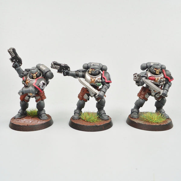 Space Marines Raven Guard Primaris Reivers x5 Painted - Warhammer 40k