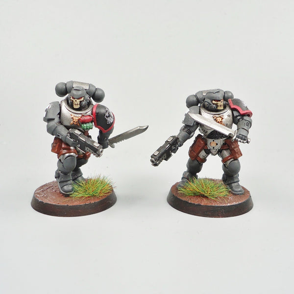 Space Marines Raven Guard Primaris Reivers x5 Painted - Warhammer 40k