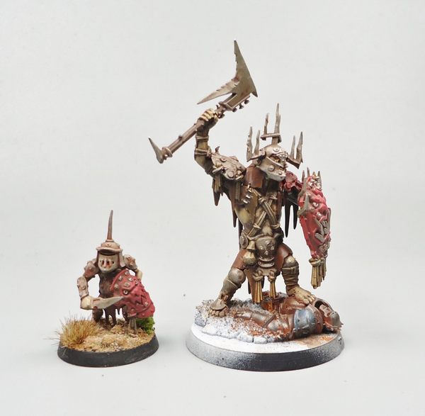 Kruleboyz Killaboss Part Painted - Warhammer Fantasy - Age of Sigmar