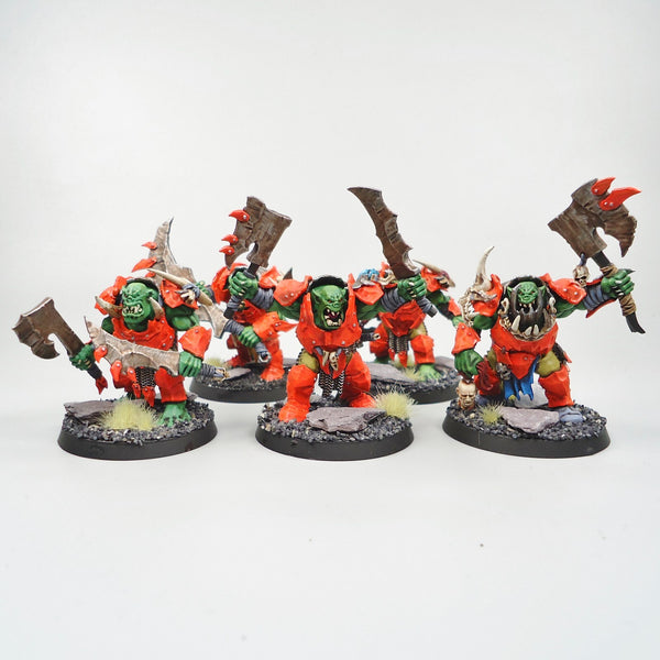 Orruk Warclans Ironjawz Brutes x5 Painted - Warhammer Fantasy - Age of Sigmar